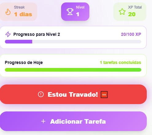 Tela do App DopaMind